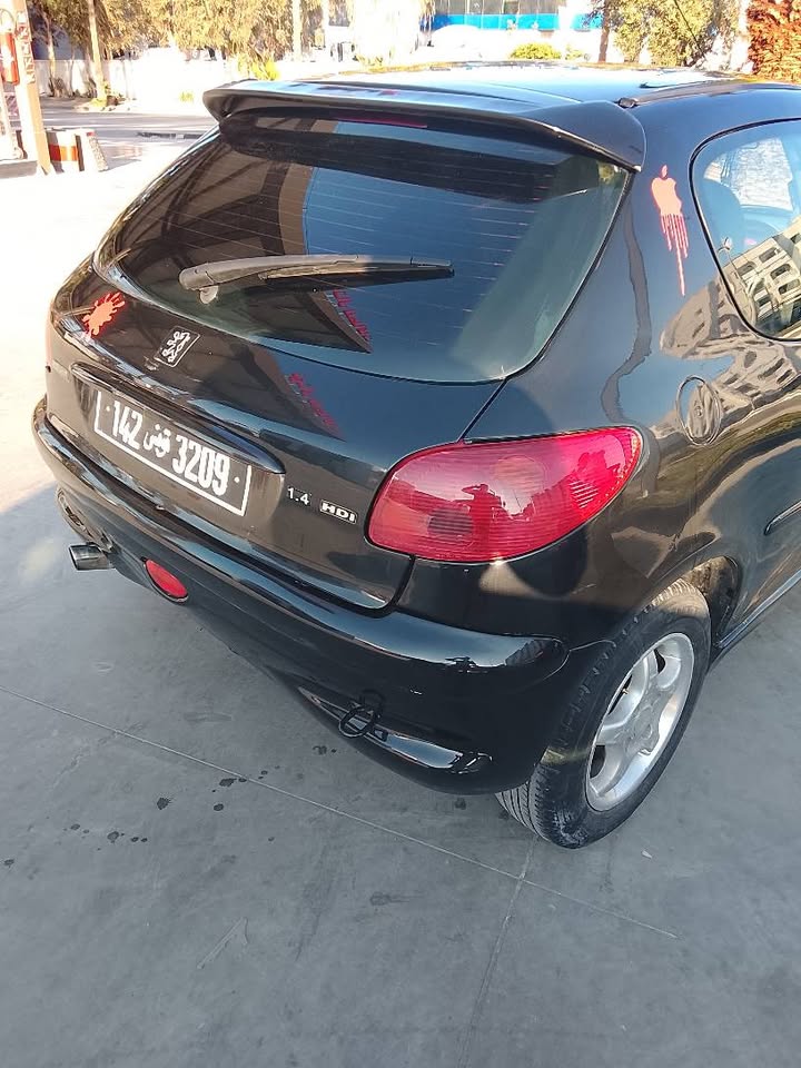 Peugeot 206 4 cheveux Gazoil 1.4 Hd tout option clim vit eltc sport 97438796