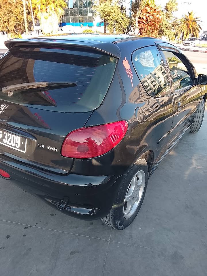 Peugeot 206 4 cheveux Gazoil 1.4 Hd tout option clim vit eltc sport 97438796
